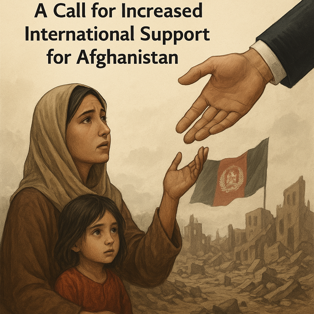 A Call for Increased International Support for Afghanistan